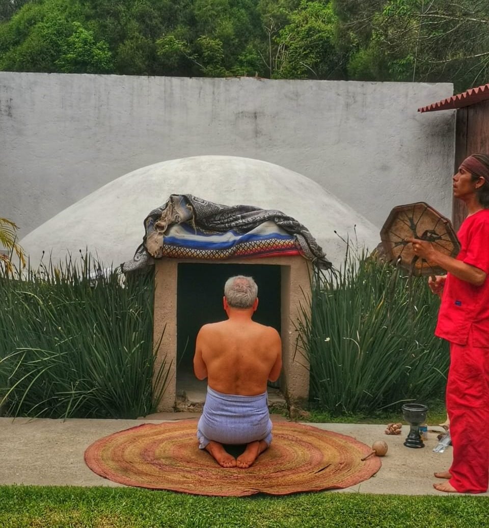 Temazcal ancestral en Casa Ehua