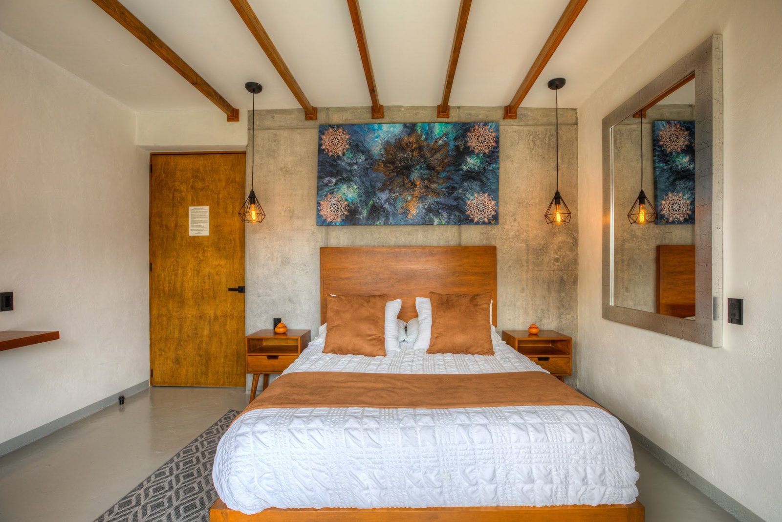 Habitación con vista al jardín y cama Queen en Casa Ehua – foto 2