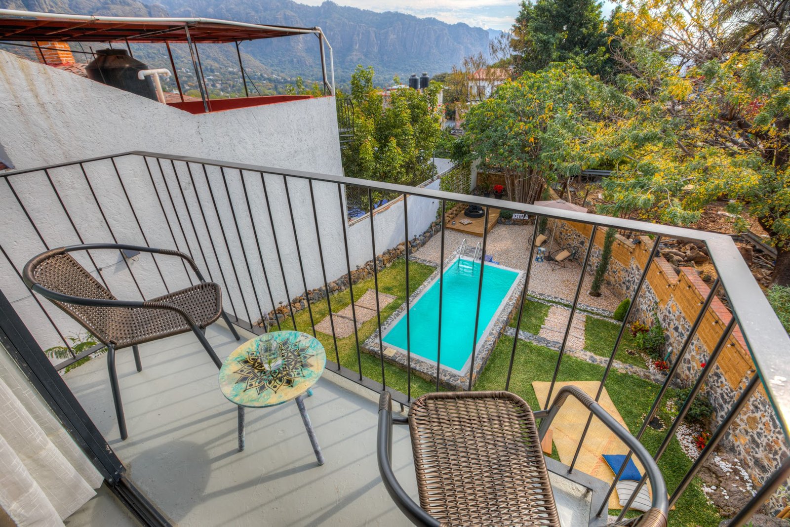 Habitación con vista al jardín y cama Queen en Casa Ehua – foto 3