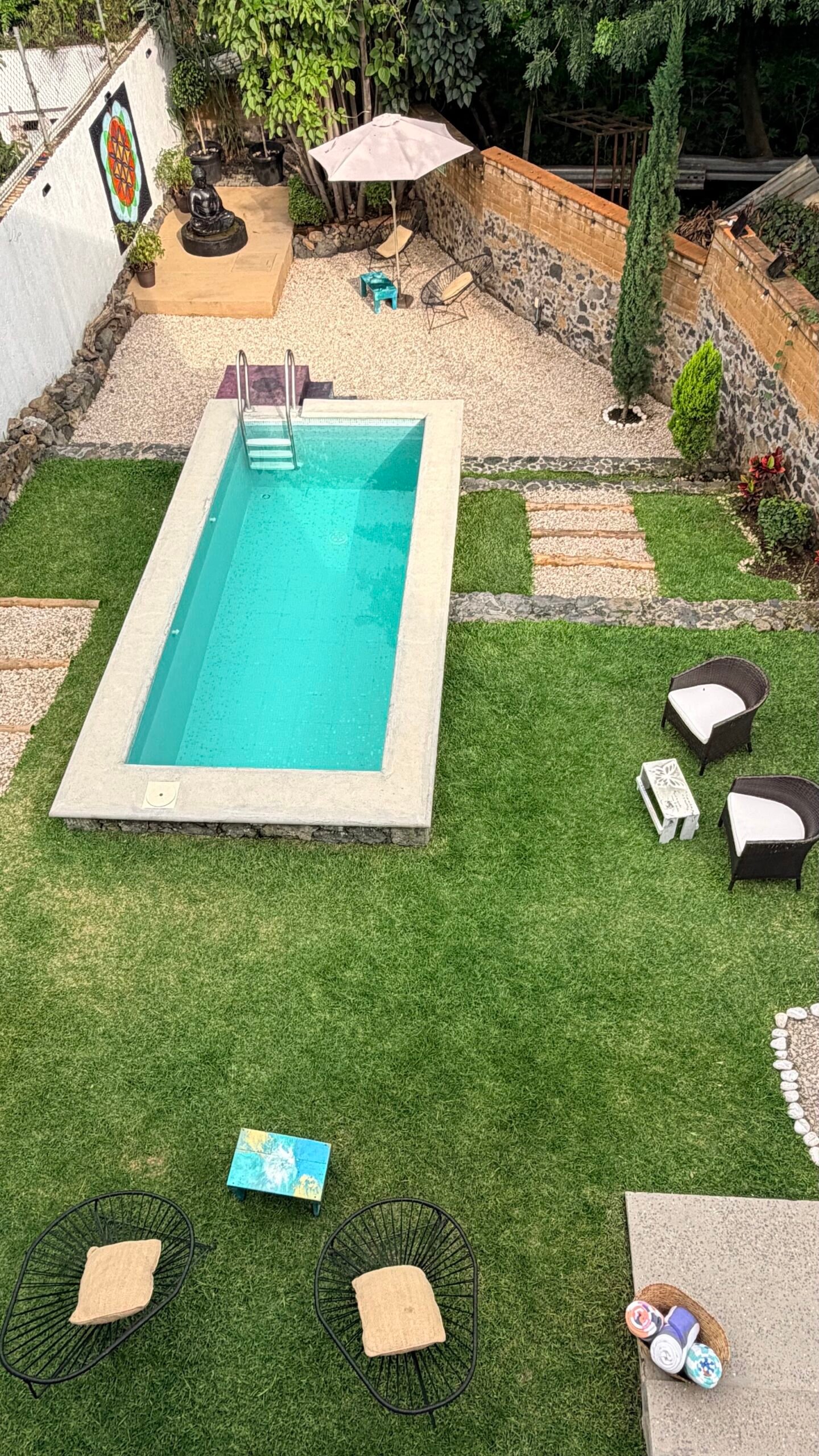 Habitación con vista al jardín y cama Queen en Casa Ehua – foto 9