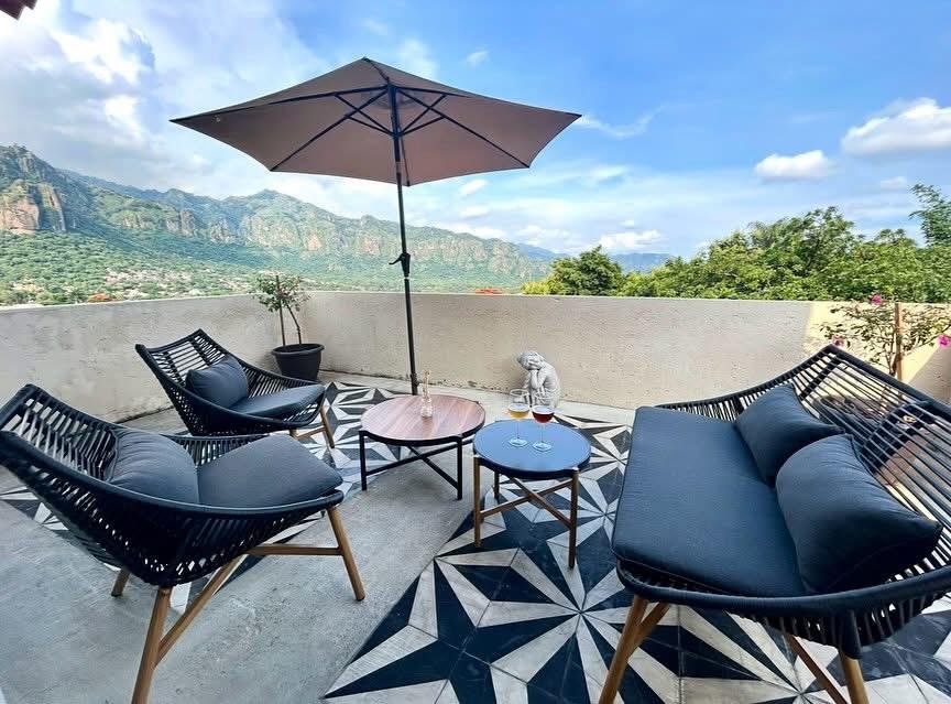 Loft con vista 180° al Tepozteco en Casa Ehua – foto 4