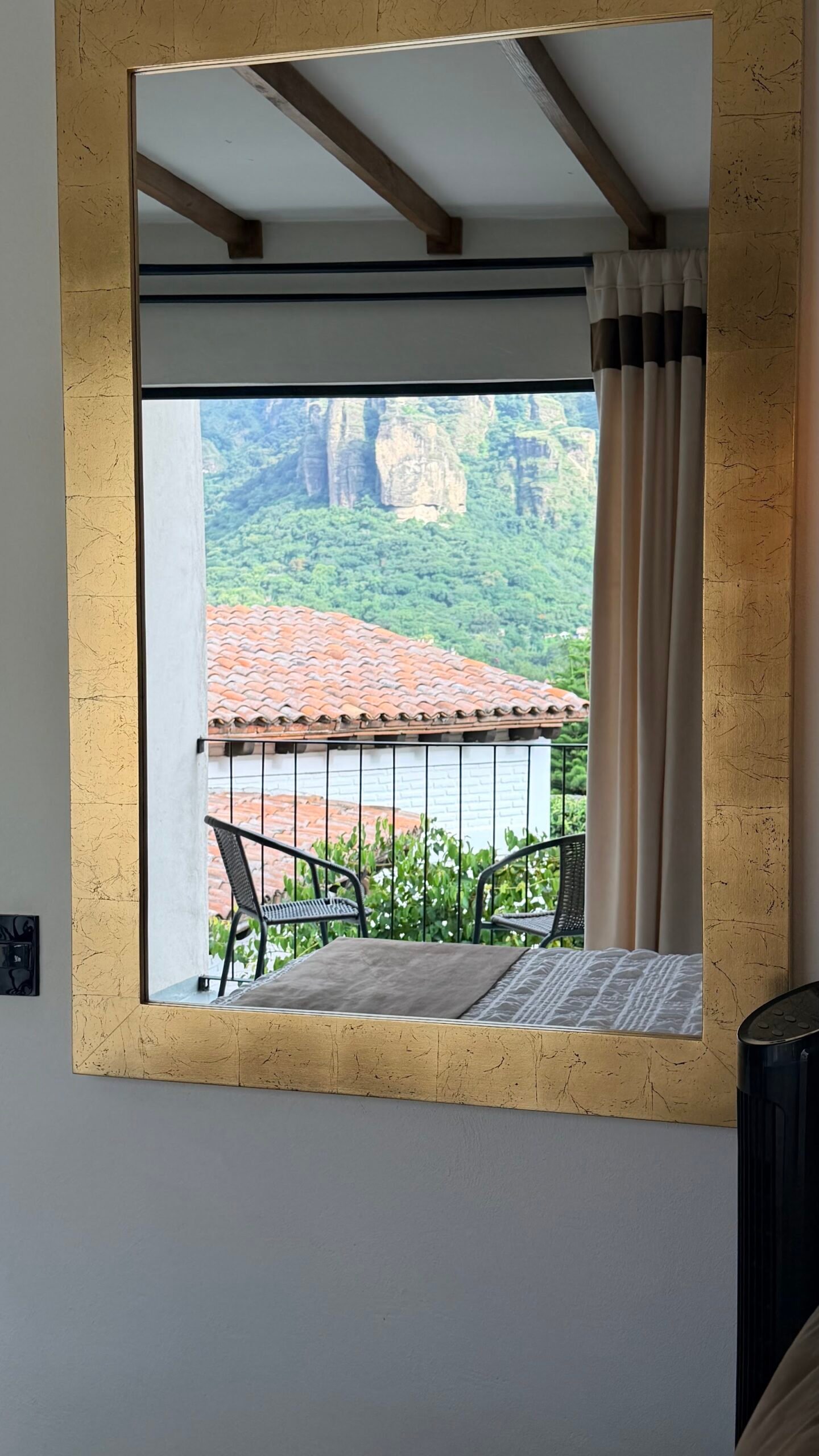 Habitación con balcón y vista al Tepozteco en Casa Ehua – foto 20